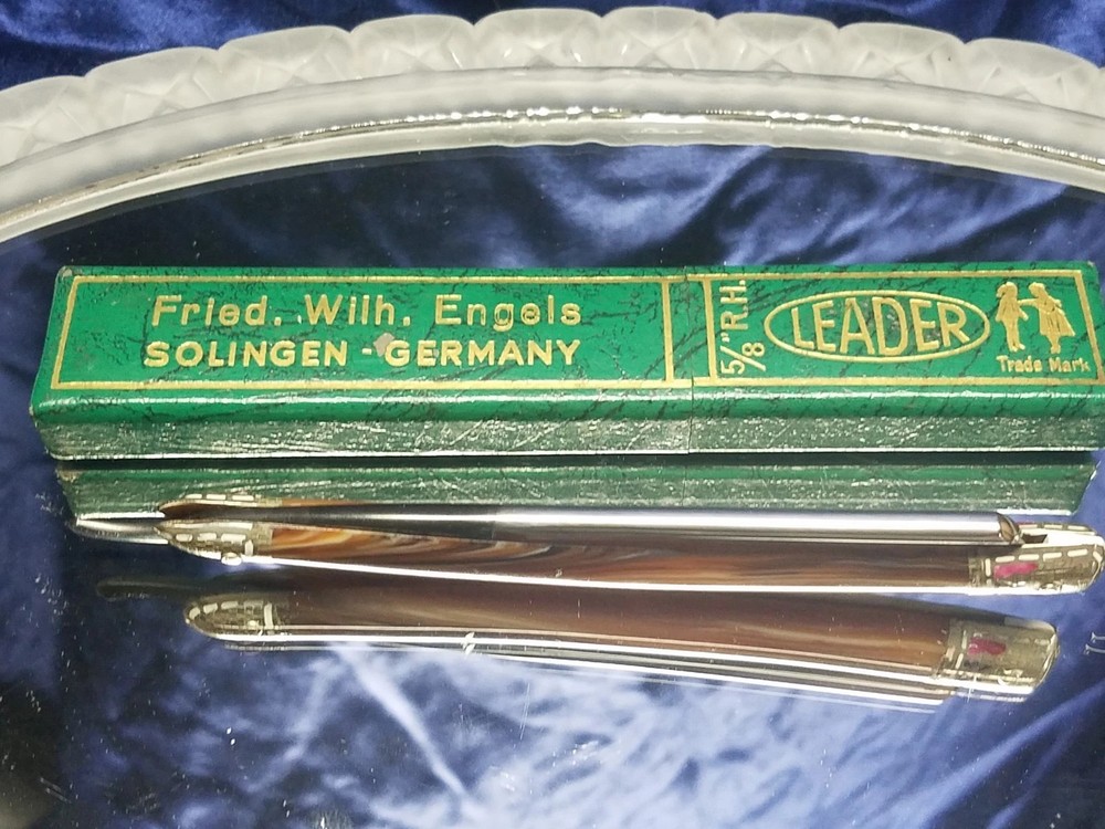 F.W. Engels " Leader " Straight Razor Shave Ready