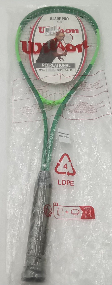 Wilson Blade 500 Squash Racket Green Squash Racket