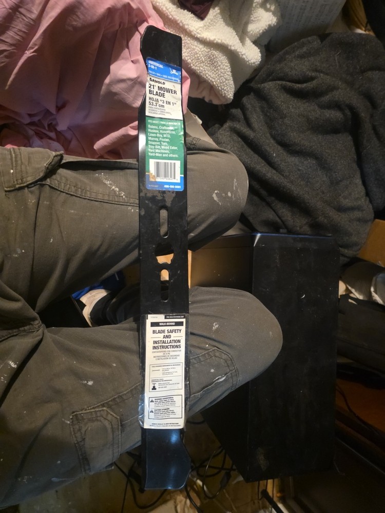 21" MOWER BLADE