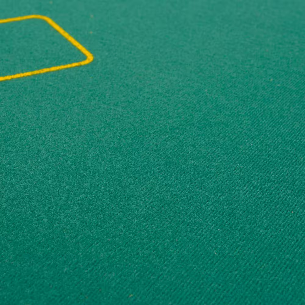 Deluxe Poker and Blackjack Table Top with Case