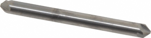 Hertel 3/16" Head Diam, 3/16" Shank, 4 Flute 90? Solid Carbide Countersink 1-...