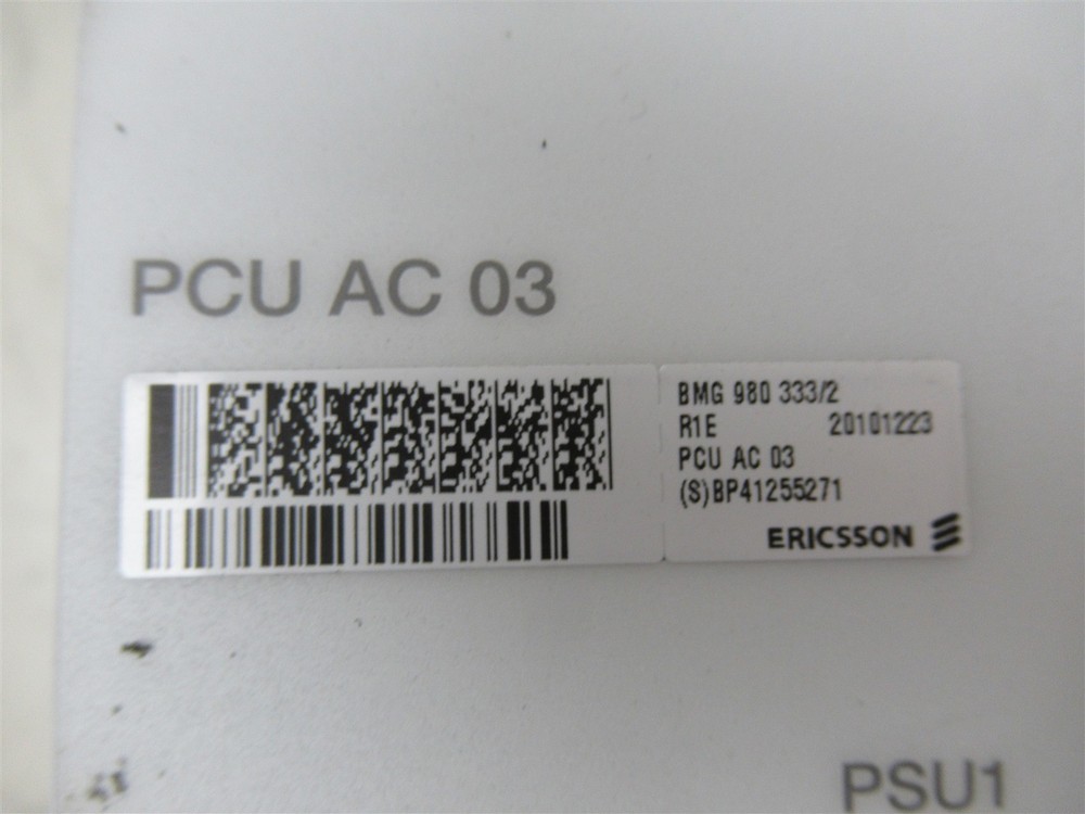 Ericsson PCU AC 03 Module BMG 980 333/2 Telecom System Unit
