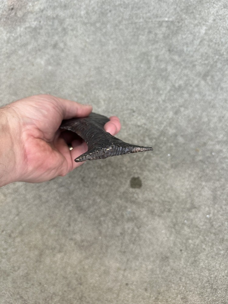 Solid Bronze Danish Fishtail Dagger.