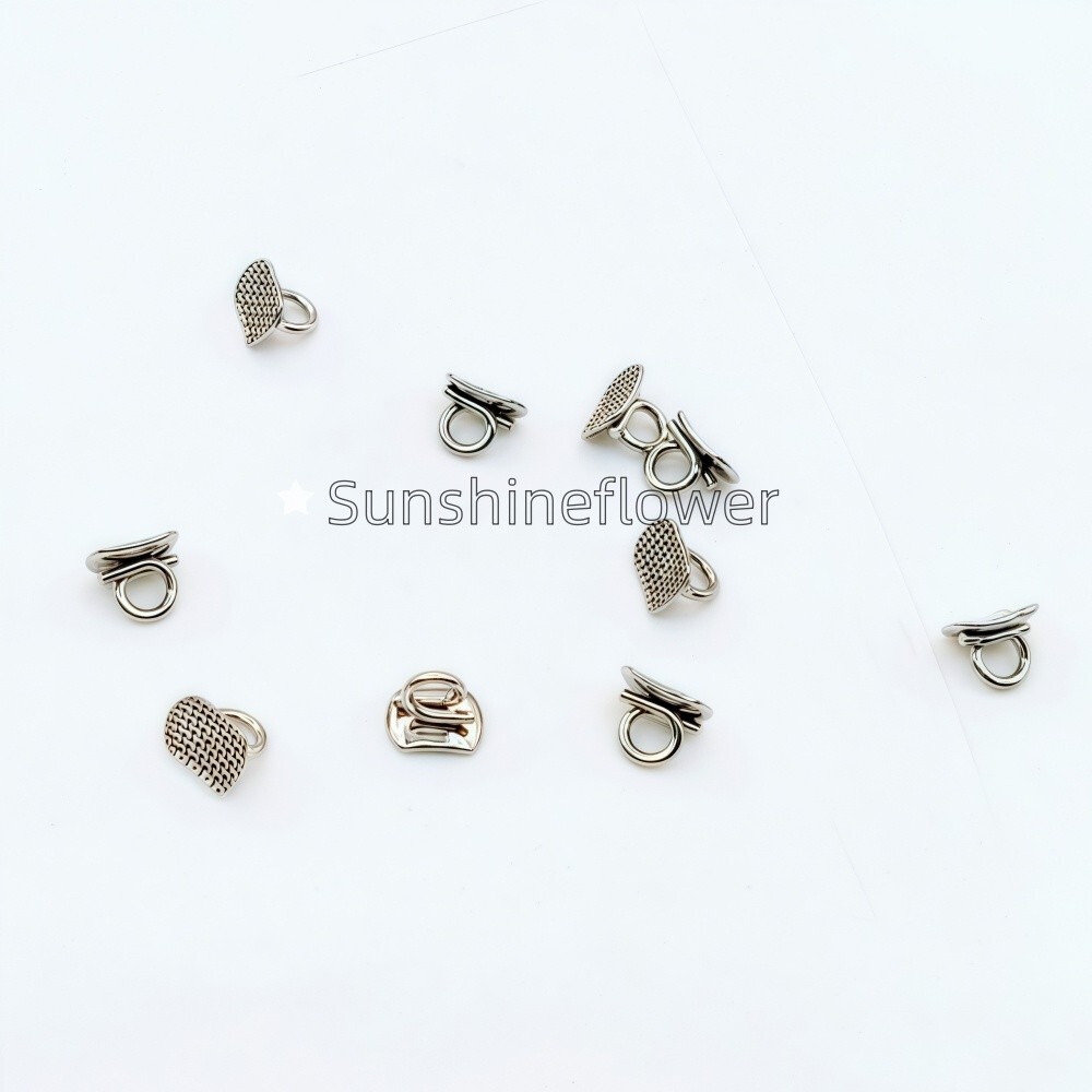 100 Pcs Dental Direct Bond Eyelets Rectangular Crimpable Hook Lingual Buttons