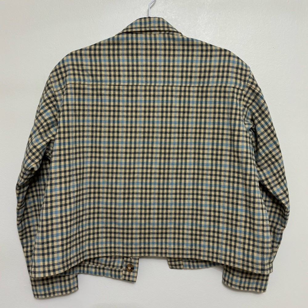 Able Gianna Plaid Shirt Jacket - Size M