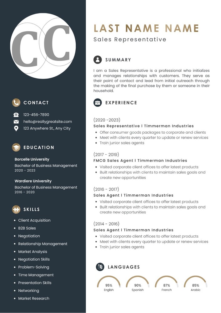Modern Resume Template Bundle | 11 Editable Canva/PDF/PPTX Templates | CV
