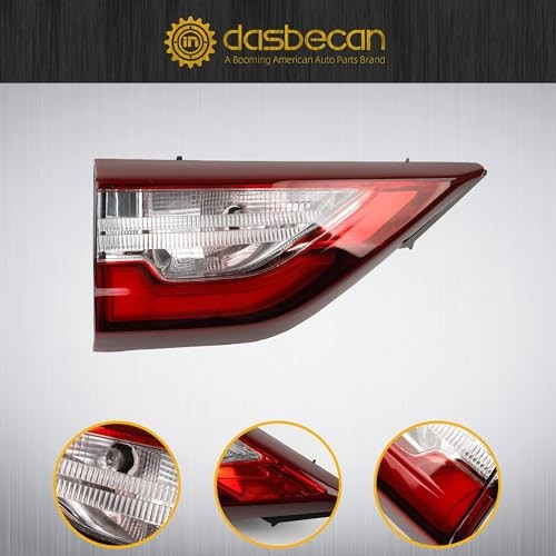 Led Inner Tail Light Assembly Compatible with 2018-2021 Chevy Traverse Left