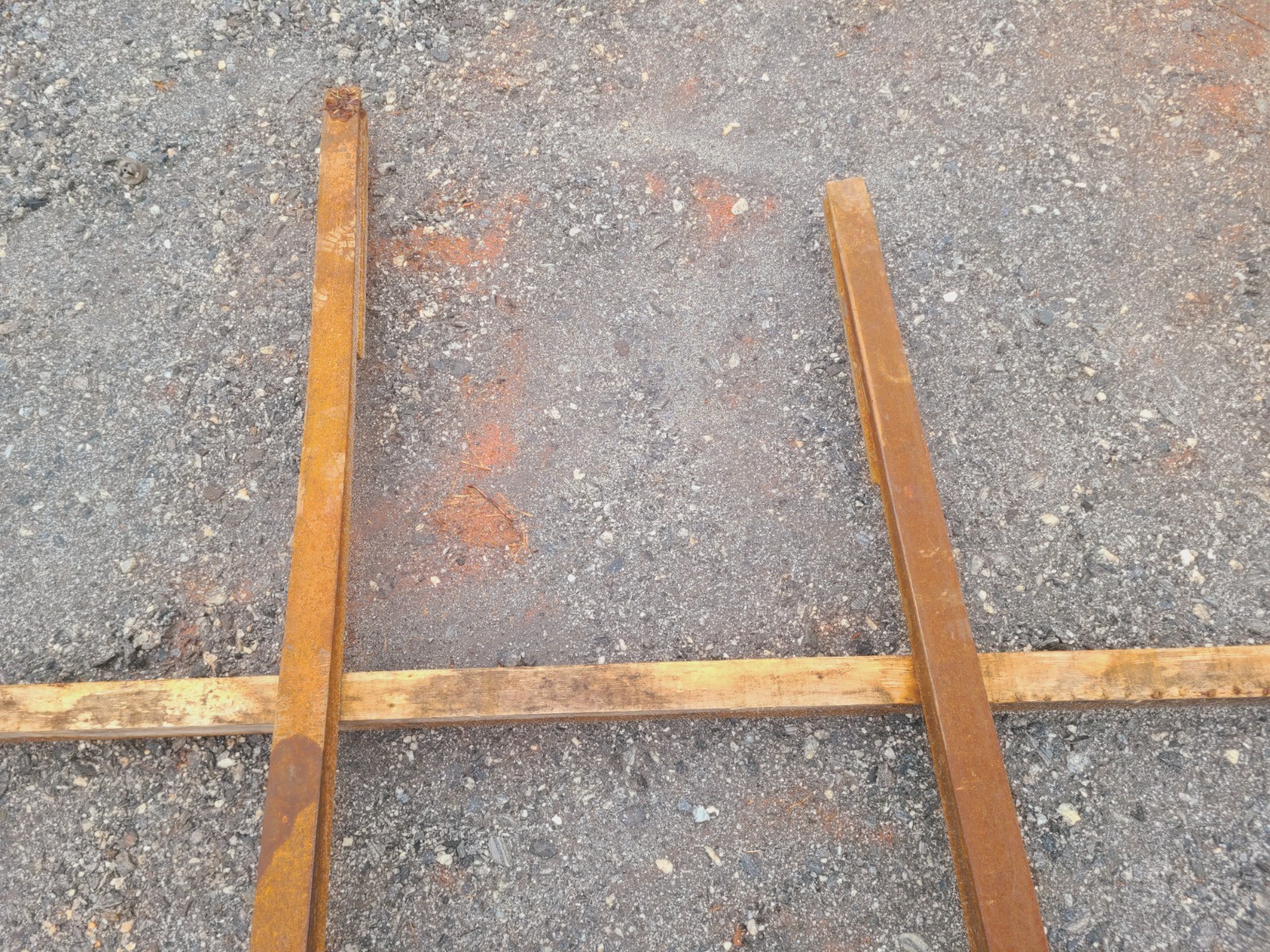 WHEEL LOADER SASFORKS SAS FORKS 4493-162 LONG FORKS 16 FOOT - READ NOTES!!!