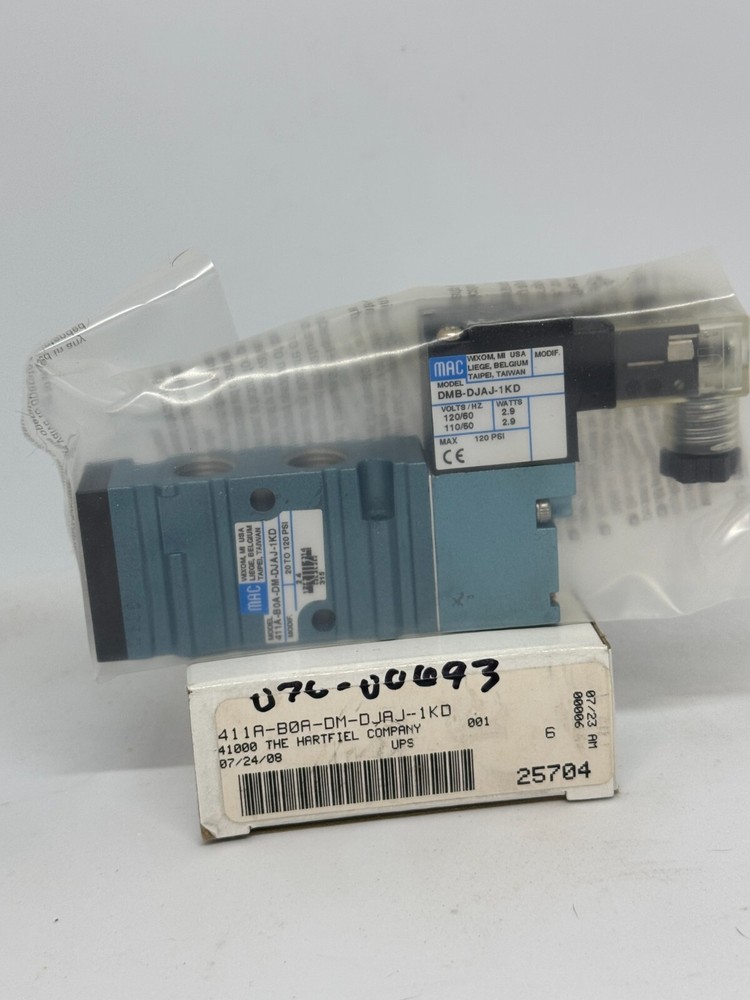 MAC VALVE MODEL DMB-DJAJ-1KD