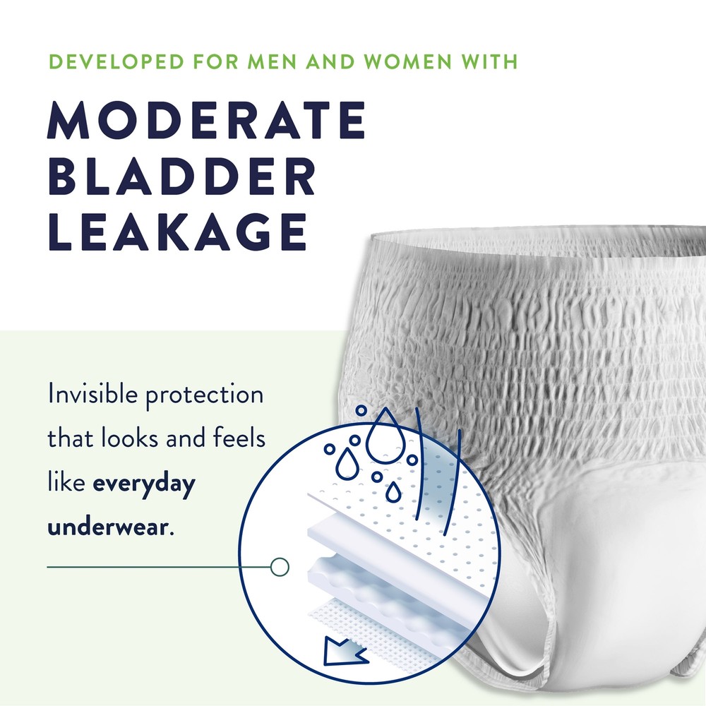 Prevail Disposable Underwear X-Large 80 Ct