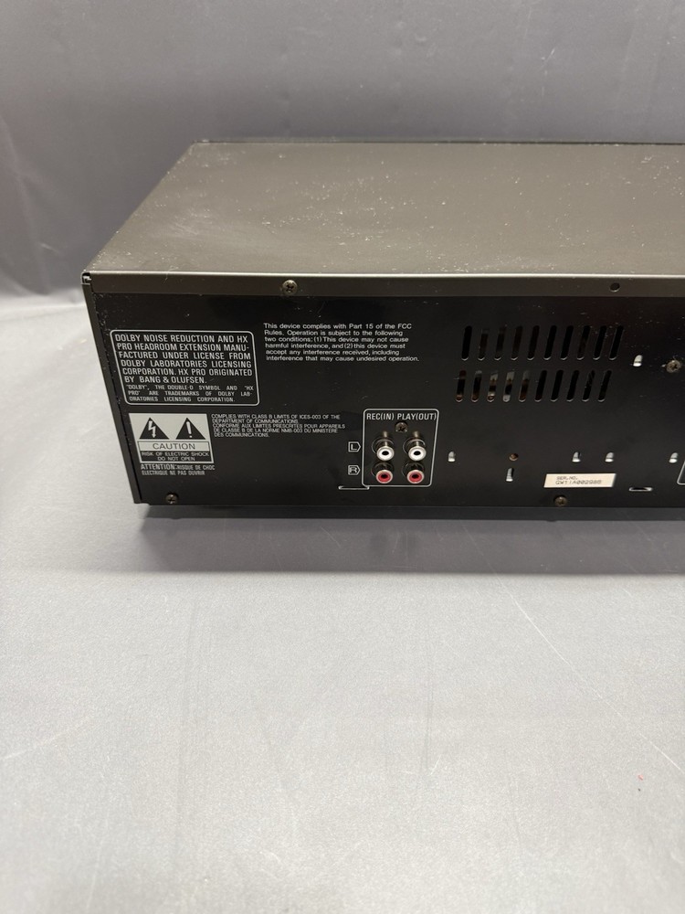 Vintage Technics RS-TR272 Stereo Cassette Deck Auto Reverse