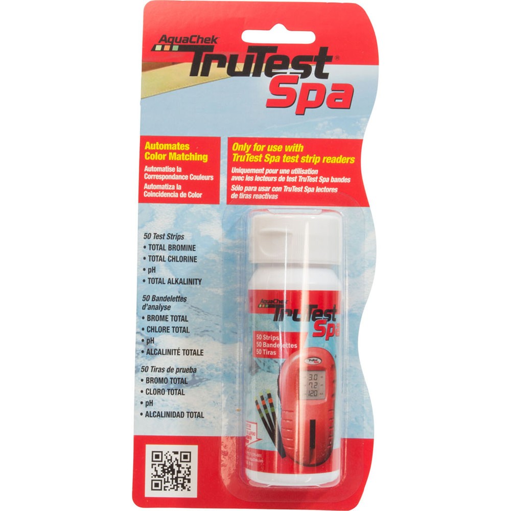 Test Strips, AquaChek, TruTest Spa Refill, 50 Strips