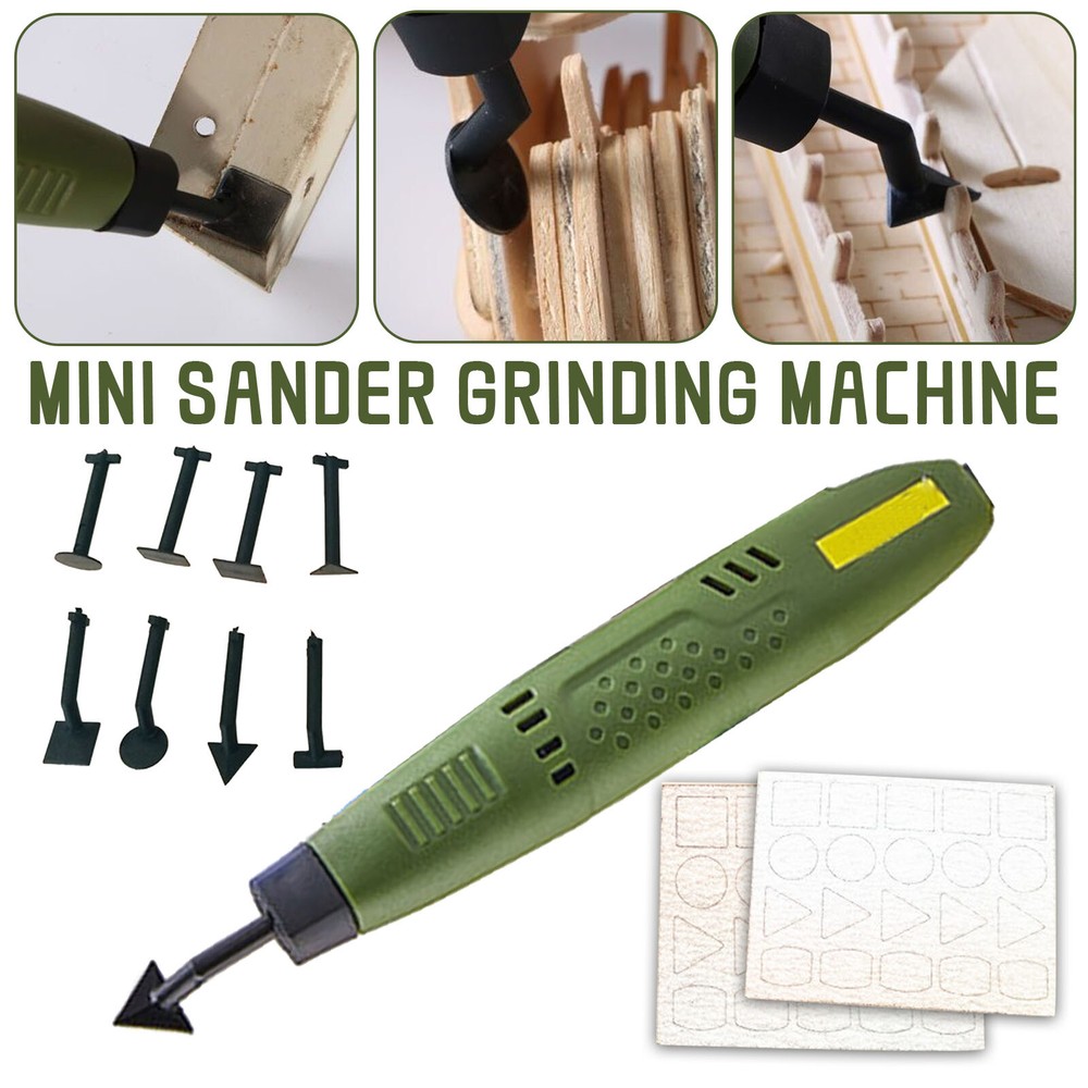 Pen Type Mini Sander Grinding Machine US Adapter Superfine Sander Etching Pen