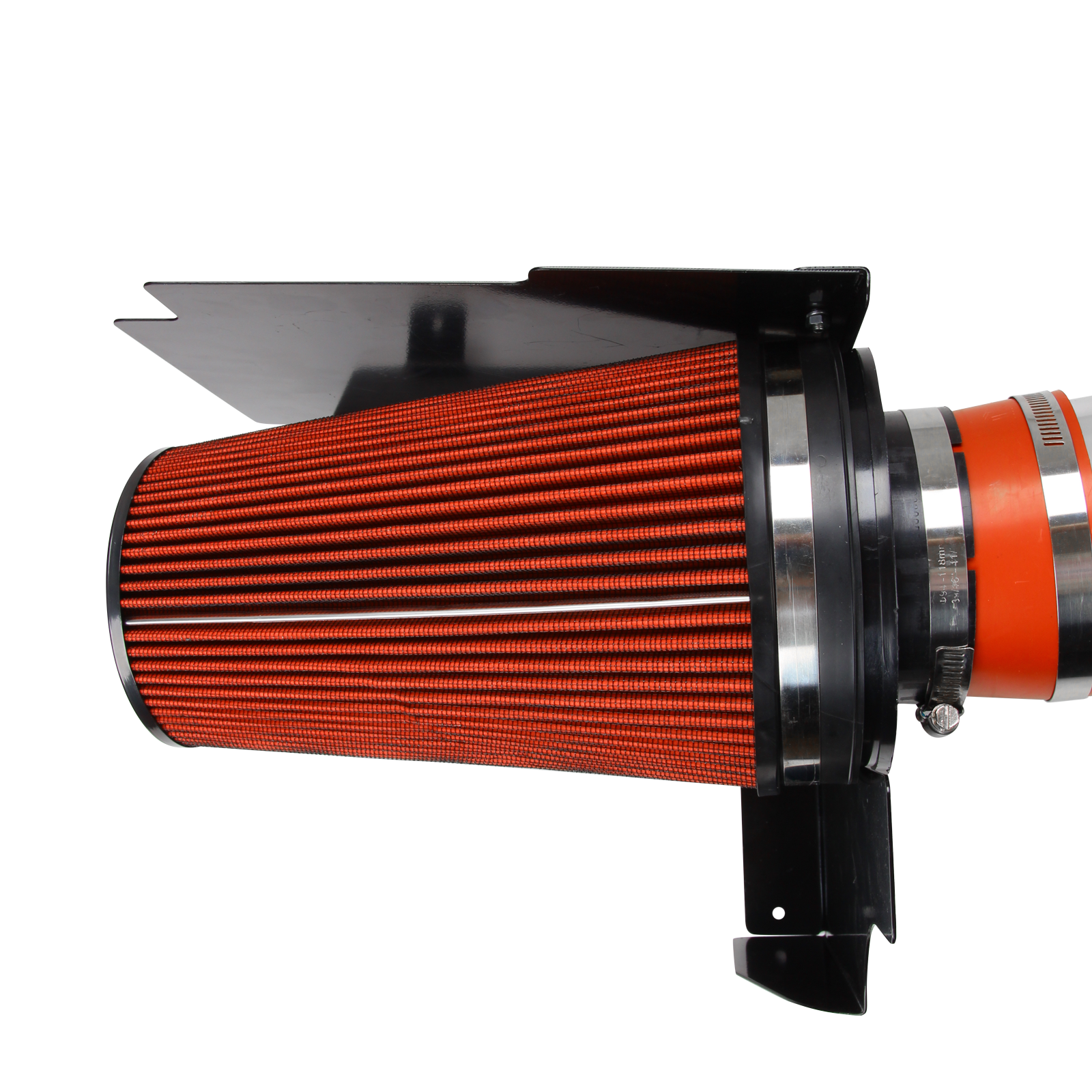 4" Cold Air Intake System+Heat Shield for 99-06 GMC/Chevy V8 4.8L/5.3L/6.0L RED