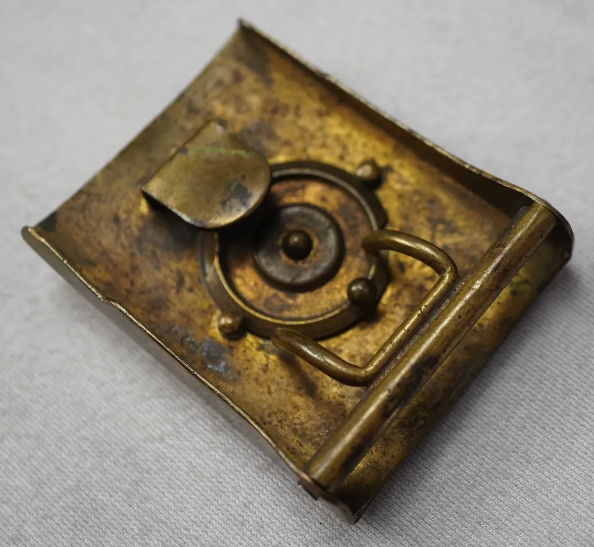 WWI Imperial austro hungarian enlisted belt buckle Officer Gott Mit Uns soldier