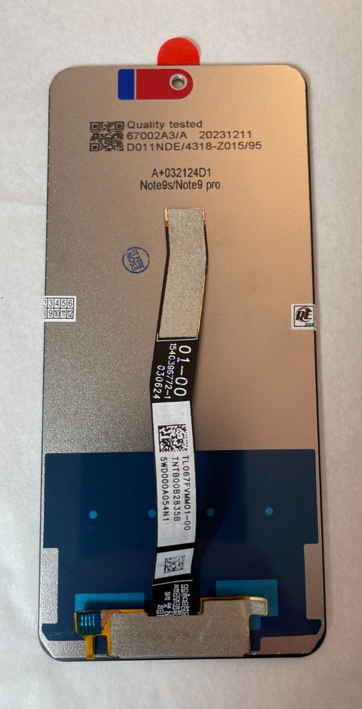 For Xiaomi Redmi Note 9S / redmi note 9 Pro Touch Screen Digitizer LCD Display