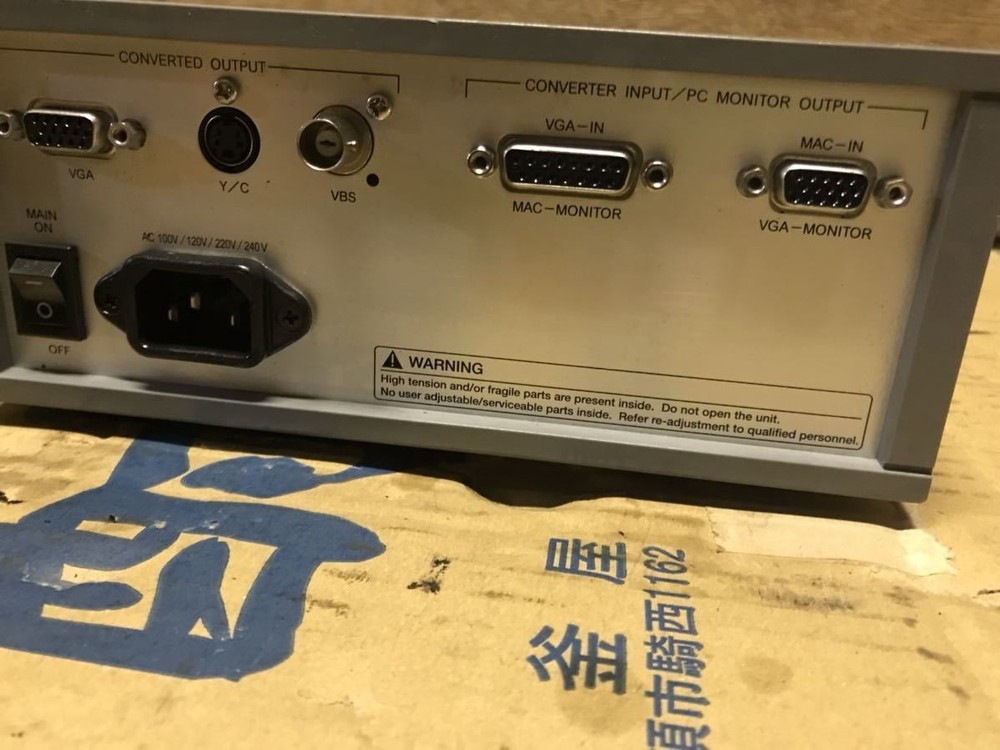 Chromatek 3450 Down Converter Video Signal Processor Unit Working item
