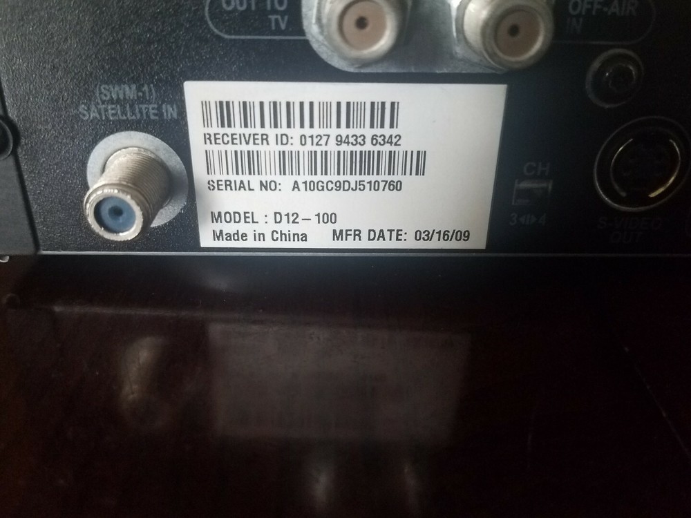 Direct-TV D-12-100 Cable Boxes