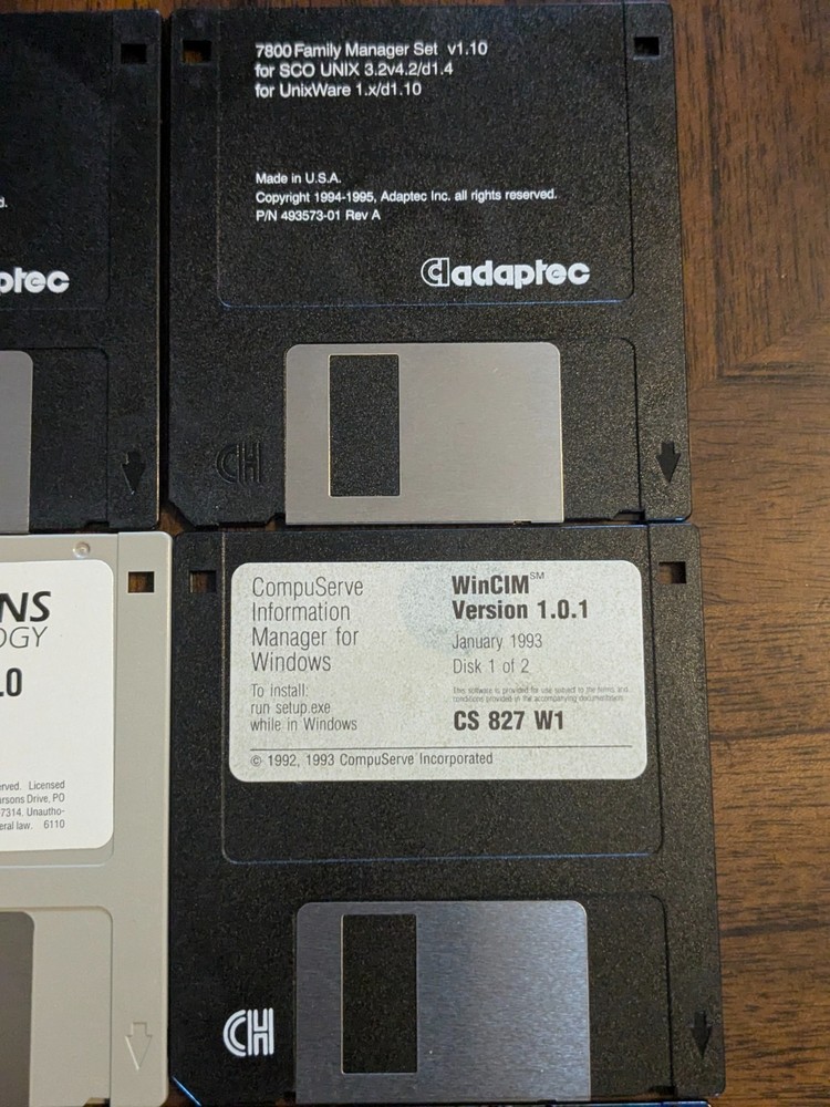 Floppy disc lot