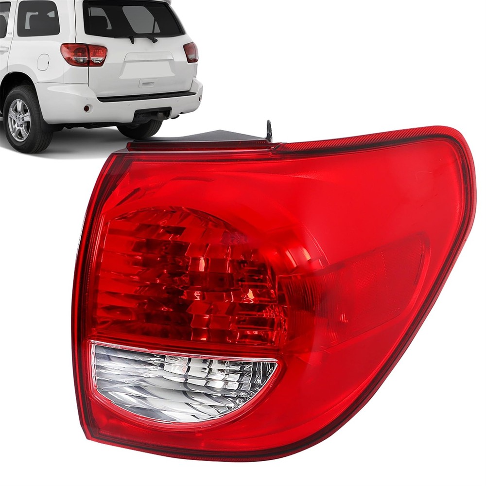 Tail Light Tail Lamp Assembly Right Side Replacement for 2008-2017 S-equoia