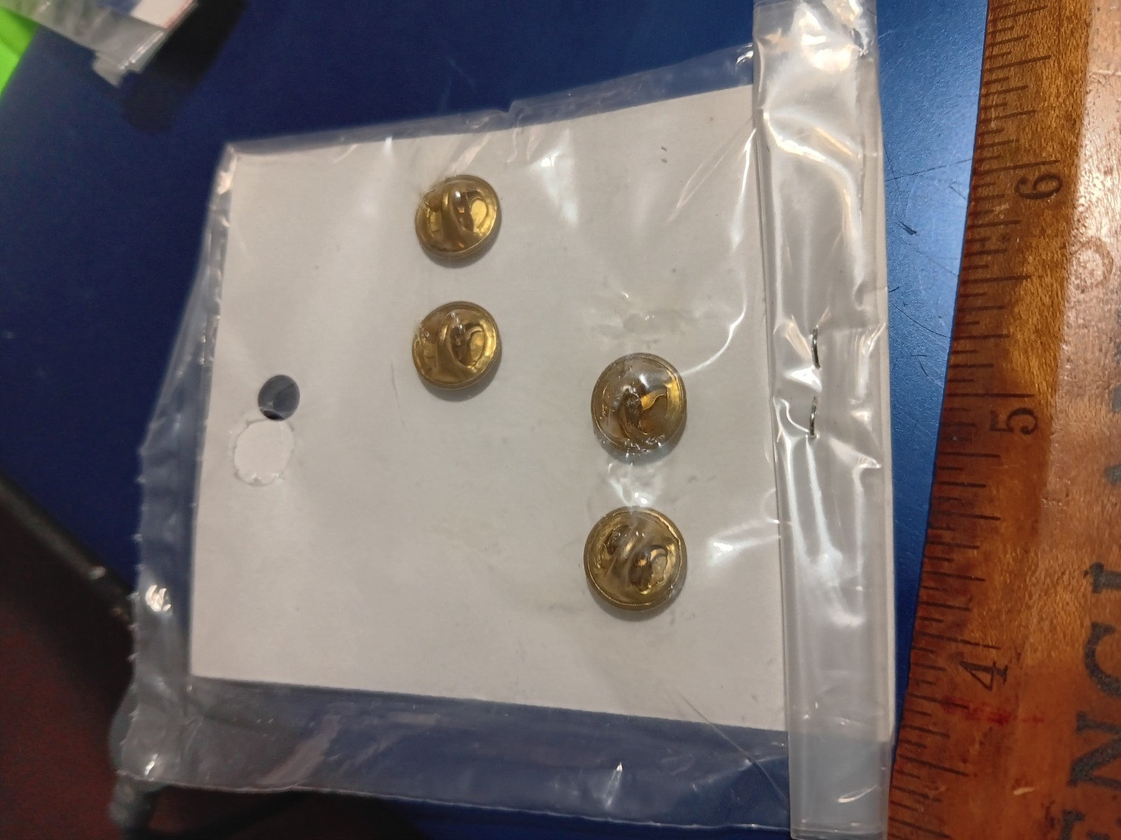 US Army Rank Pins- Brass Corporal- New (25-1663)