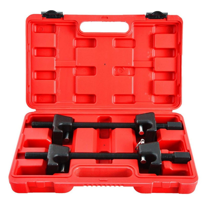 2Pcs Heavy Duty Coil Spring Compressor Tool Strut Spring Remover Suspenion Tool