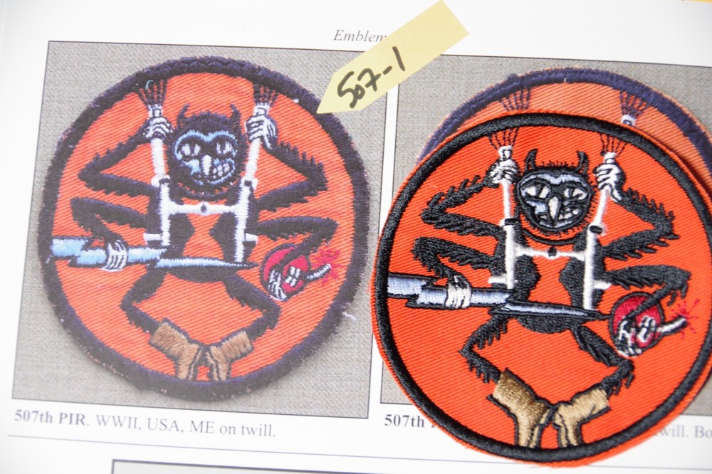 507th 507 PIR Parachute Infantry Regiment Pocket Patch 82nd Patch King