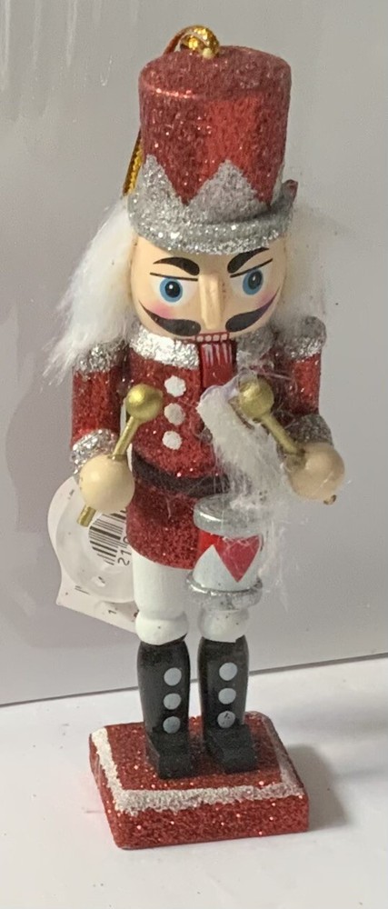 Holiday Time Nutcracker Red Solider