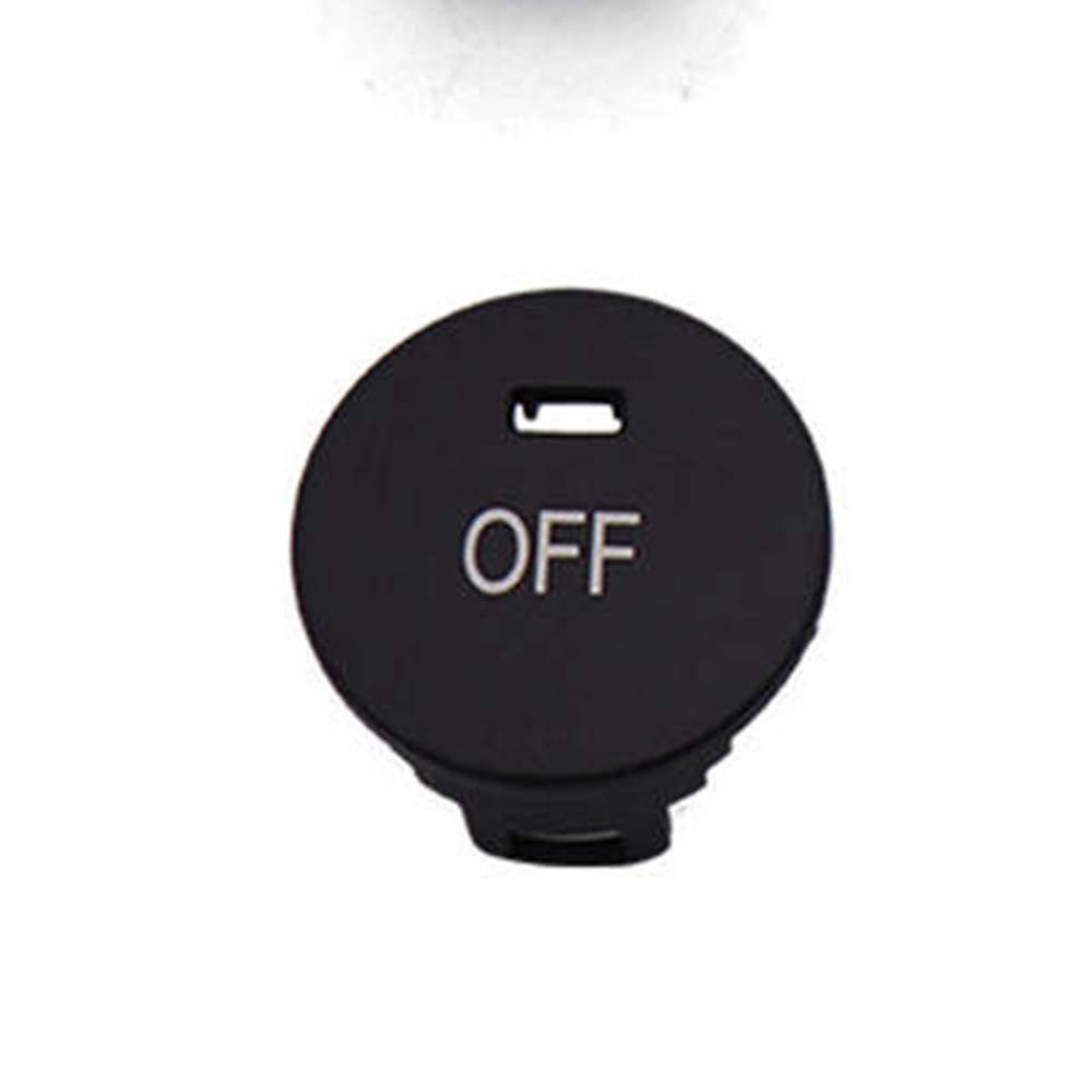 #+ Central Control A/C Panel OFF Switch Button Knob Cover for BMW 5' E60 E63 E64