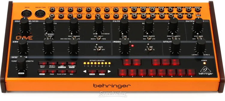 Behringer Crave Analog Synthesizer with Sequencer