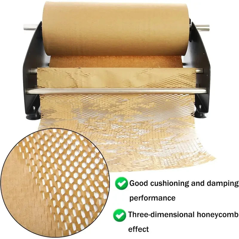 Honeycomb Paper 15" x 820 Ft Packing Paper Cushioning Wrap Packaging shipping