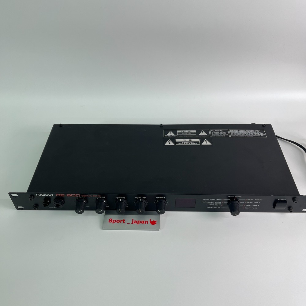 Roland RE-800 Digital Echo Rack Mount Effecter - Tested & working Pre-Owned
