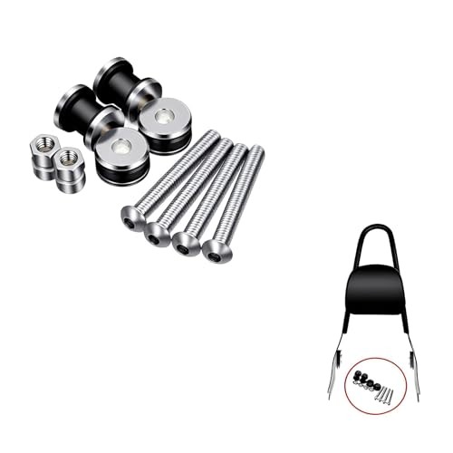 Quick Release Docking Hardware Kit Compatible with Harley Sportster Chrome#04