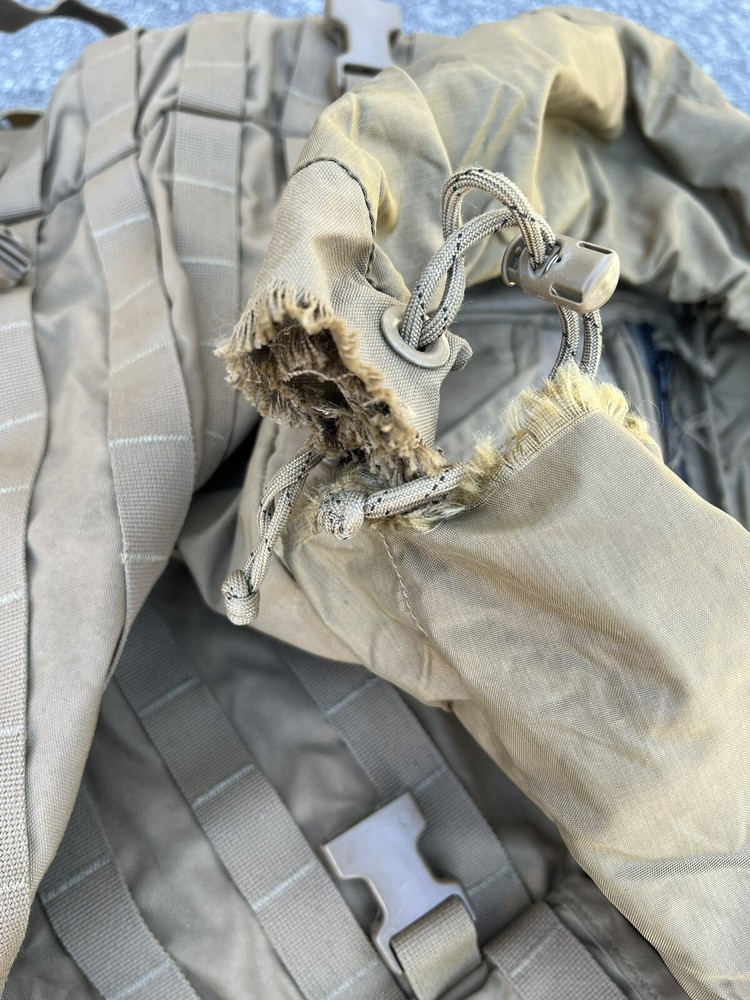DAMAGED USMC Complete Main Pack FILBE Coyote Backpack Large Rucksack Assault