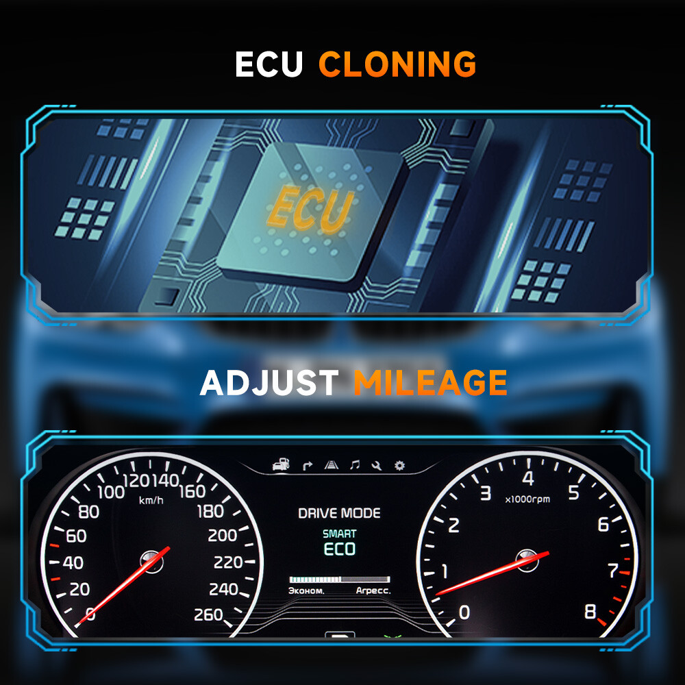 ANCEL EC500 TCM ECU Flashing Cloning Reset Initialization Read Write EEPROM Tool