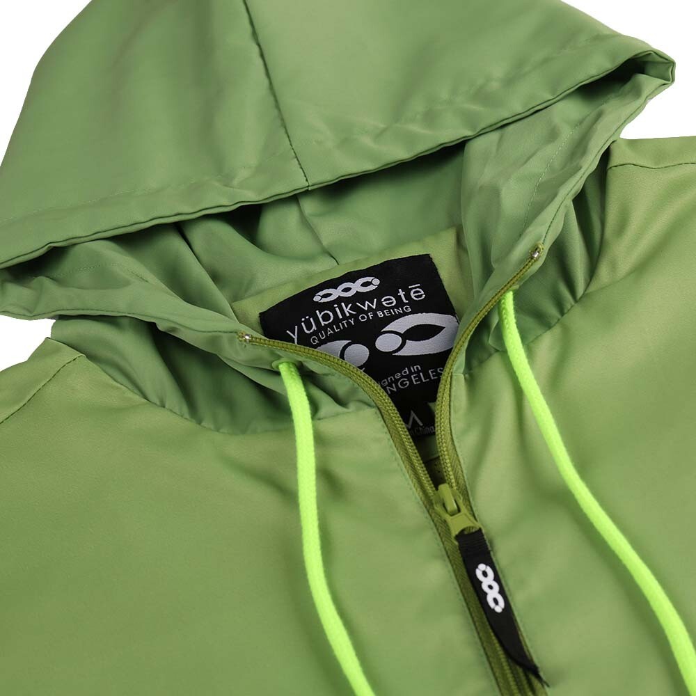 Men’s Lightweight Windbreaker Jacket – Water-Resistant, Packable w/ Drawstring