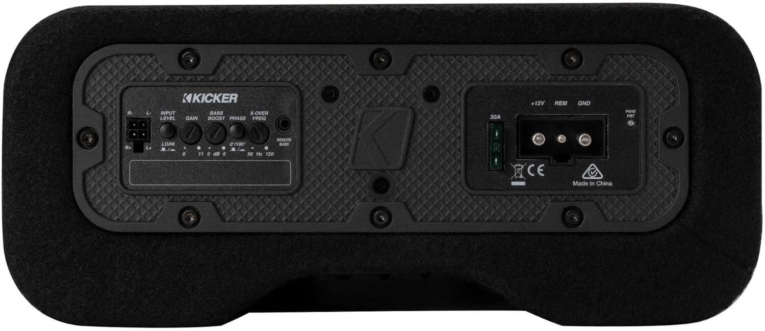 Kicker PTRTP Powered Down-Firing 10" Subwoofer Enclosure