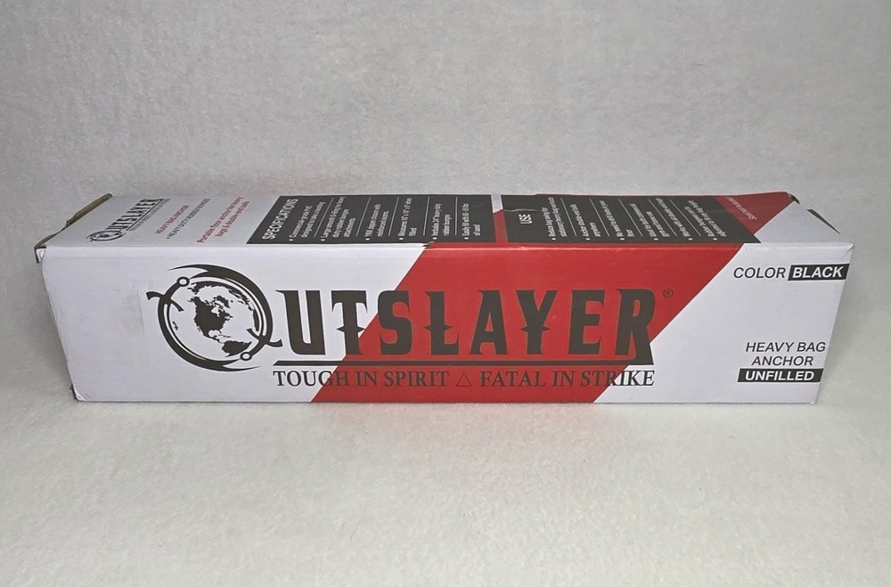 Outslayer Double End Heavy Bag Anchor (Unfilled) Includes Bungee