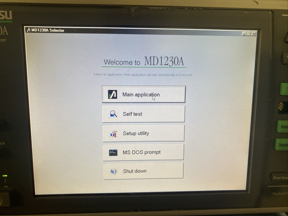 ANRITSU MD1230A DATA QUALITY ANALYZER