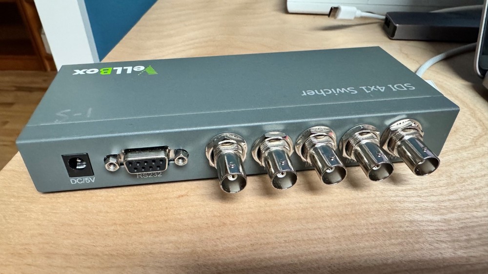 Vellbox SDI 4x1 Switcher (4 inputs 1 output)