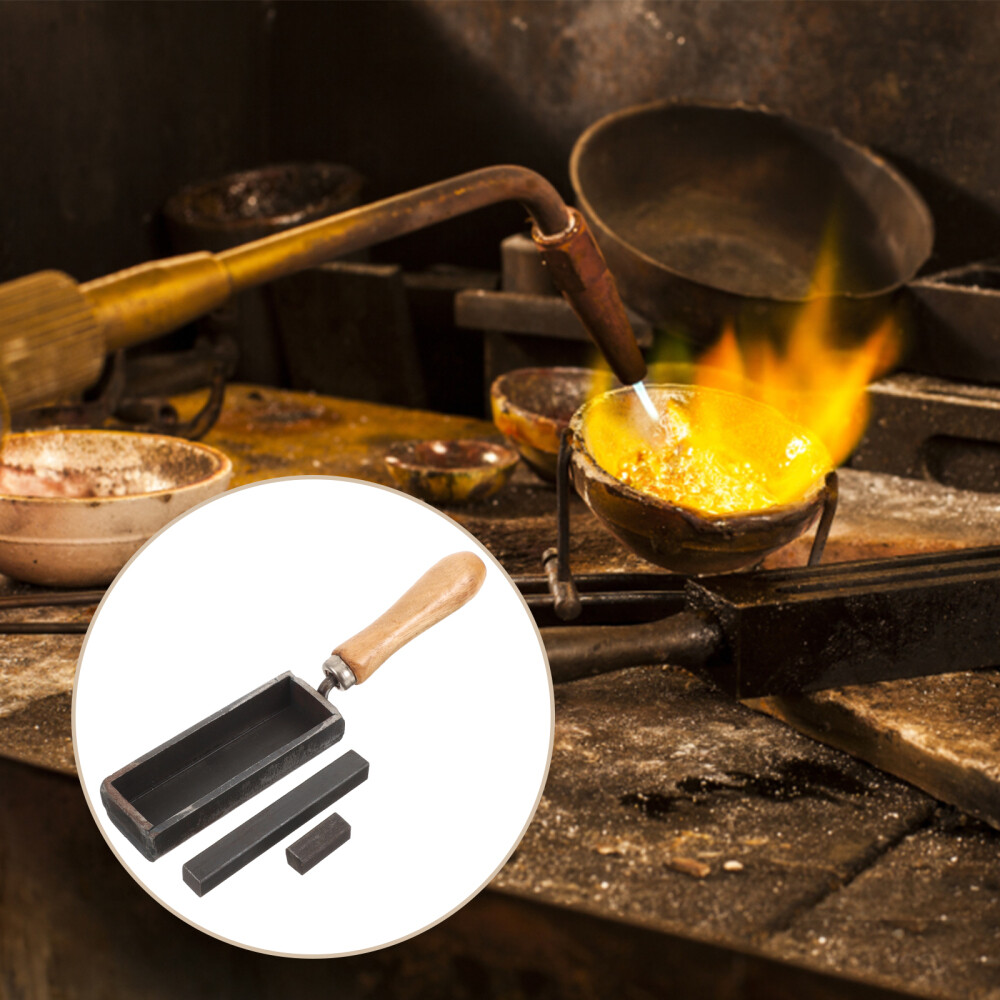 Casting Ingot Molds Refining Scrap Graphite Gold Tool Silver