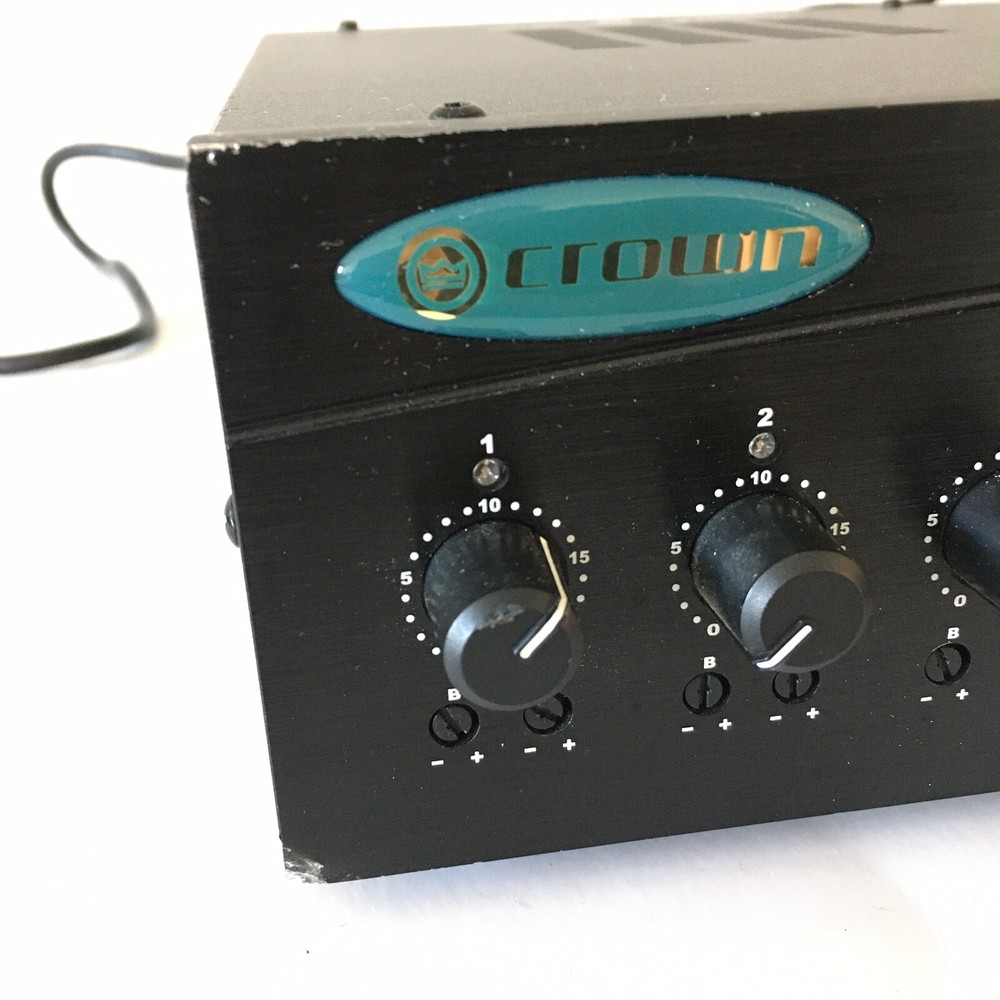 CROWN G180MAX Tuner Mixer Amplifier - Please Read Description