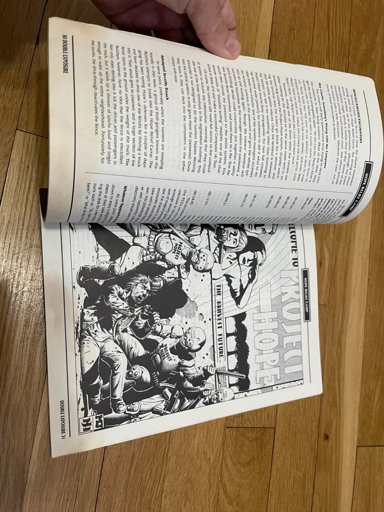 Shadowrun RPG Double Exposure FASA