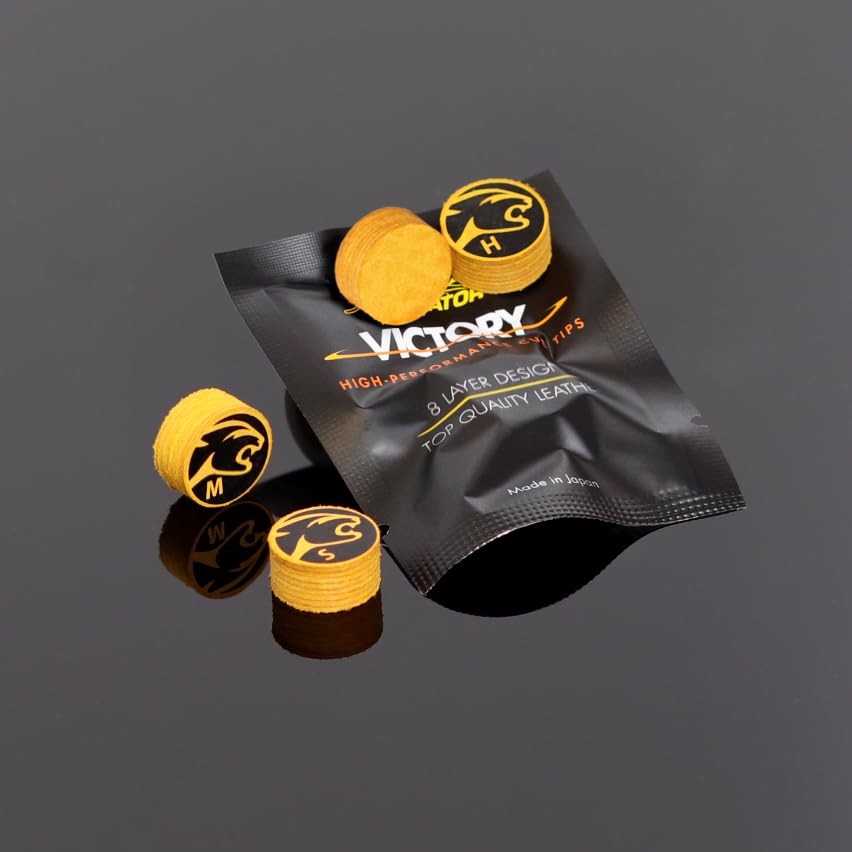 1 PCS Predator Victory Soft Pool Billiard Cue Tip 8 Layers Replacement