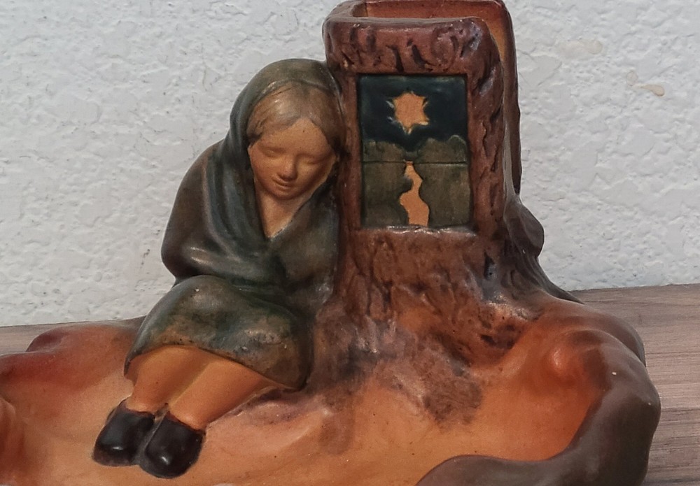 MATCH HOLDER DANISH ART POTTERY BERTEL IPSEN