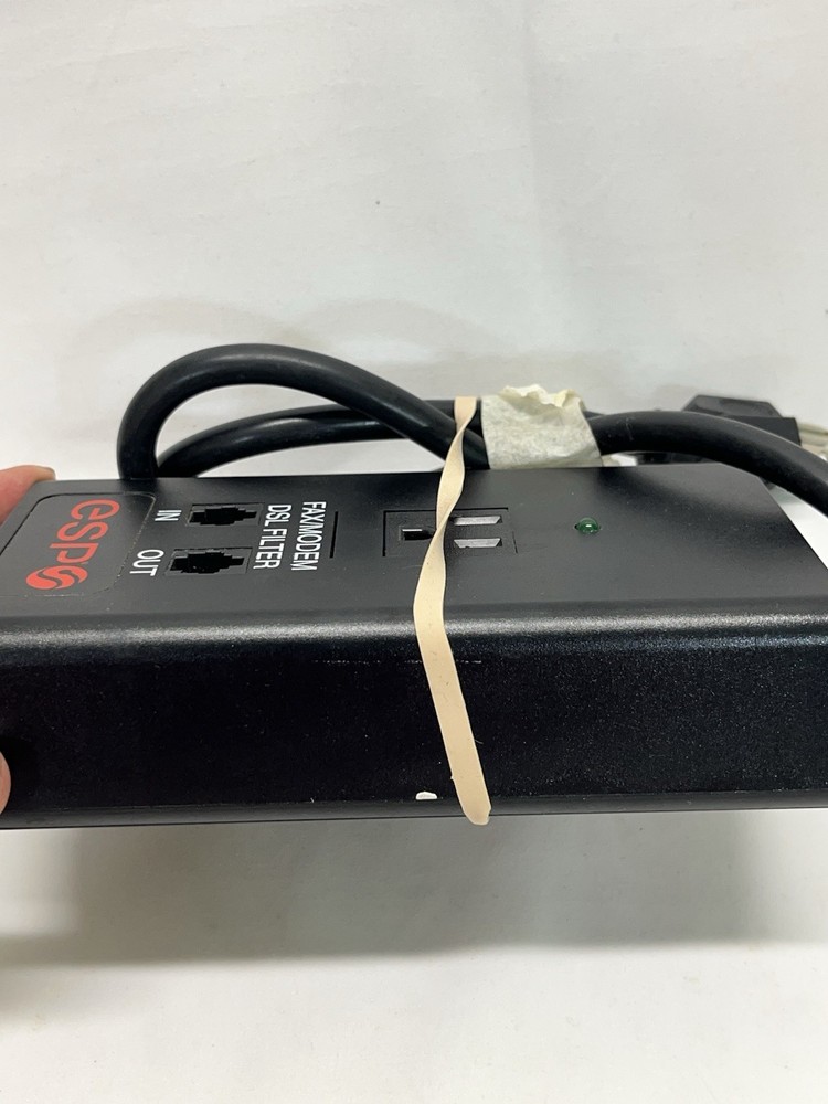 INTERTEK ESP DIGITAL QC AC POWER LINE FILTER SURGE PROTECTOR MFP-2 PREOWNED