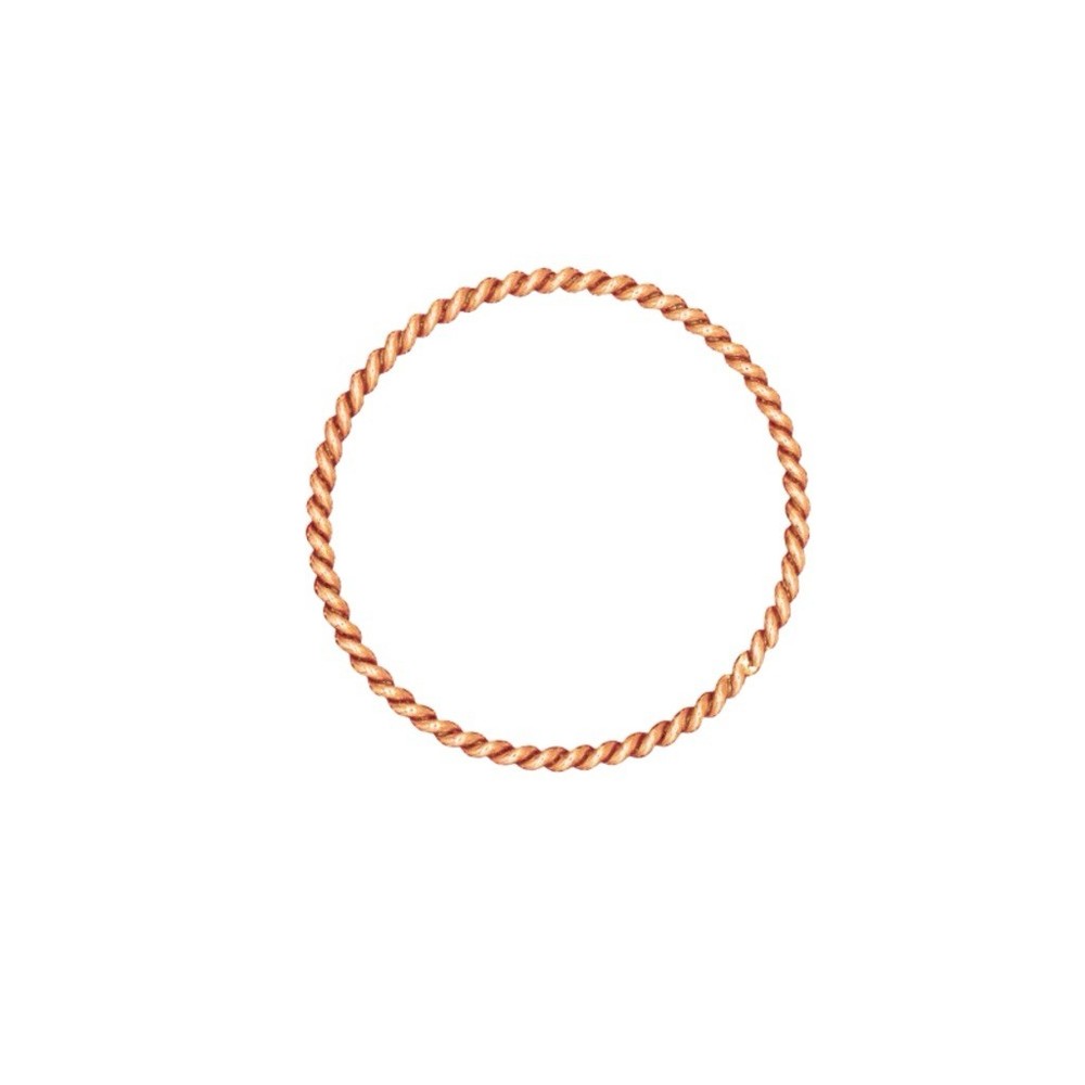 Solid copper Tensor ring. 1/4 Cubit. Block emf, Pain, Healing, Meditation & more