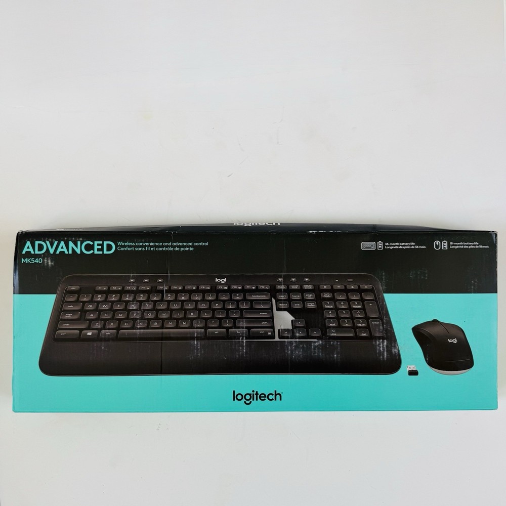 Logitech MK540 Advanced Wireless Keyboard and Mouse Combo