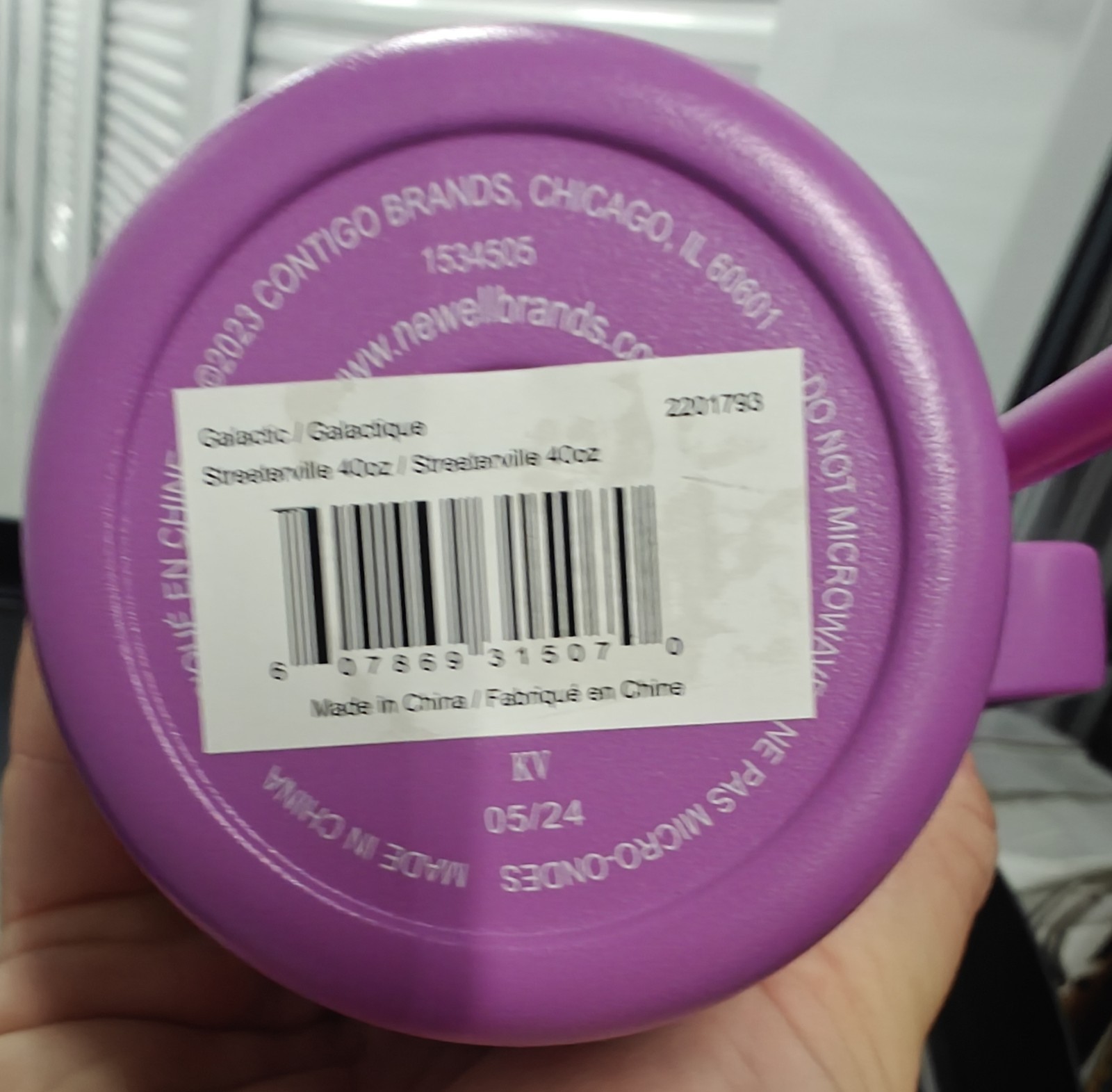 Contigo Streeterville 40oz Tumbler Stainless Steel Vacuum 40oz, Galactic