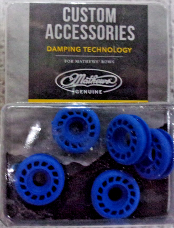 Mathews Archery Custom Color Damping Accessories Rubber string suppressor BLUE